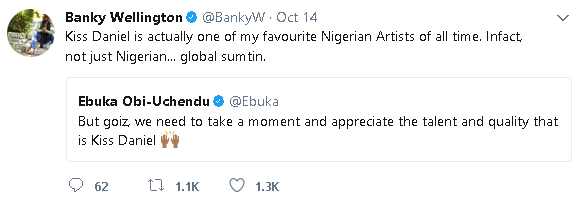 See Who Banky W Says Is One Of His Favourite Artists Of All Time