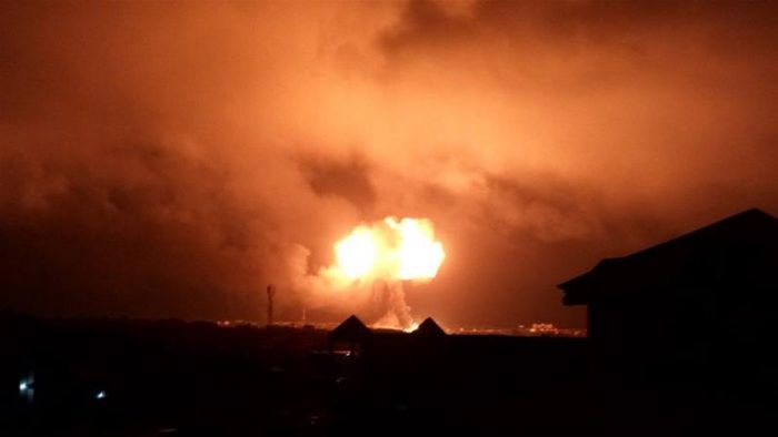 OMG!! Deadly Gas Explosion Rocks Ghana, Many Feared Dead (Picture)