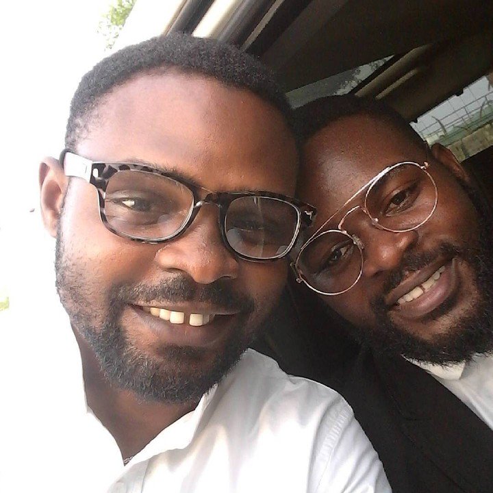 Rapper Falz The Bad Guy Pictured With His Look-Alike