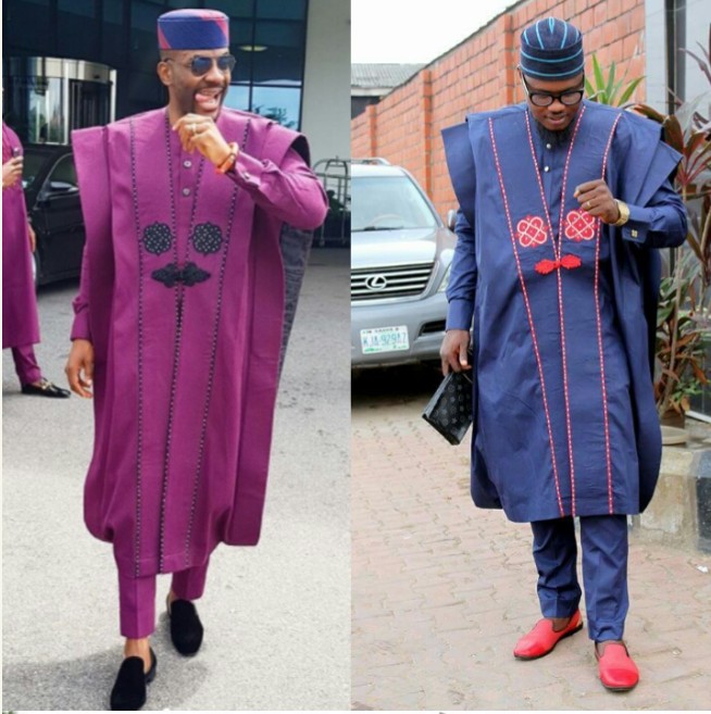 Hit Or Missed? Tailors Strike Swiftly As They Re-create Knockoff Version Of Ebuka's Agbada
