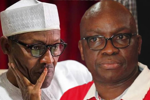 Buhari's Visit To Taraba, Benue, Others Is To Seek Votes, Not To Show Sympathy - Fayose