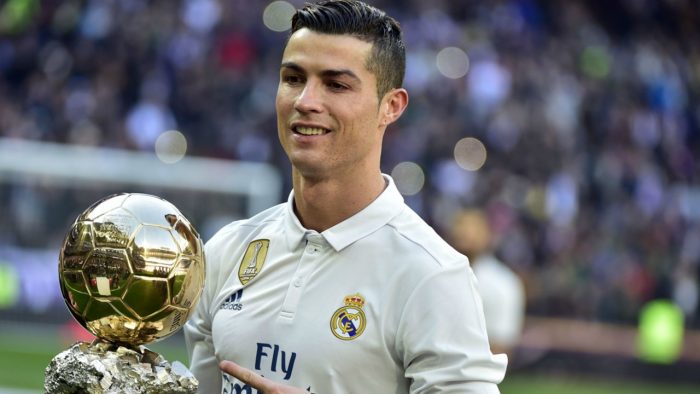 Cristiano Ronaldo Named Best European Sportsperson Of 2017 (See List)