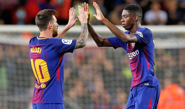 'Dembele At Barcelona Only To Play With Lionel Messi'- Cristiano Ronaldo Speaks 'Dembele At Barcelona Only To Play With Lionel Messi'- Cristiano Ronaldo Speaks