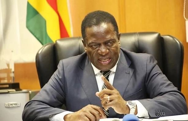 BREAKING! Tears For Mugabe Family As Mnangagwa Is Sworn-In As Zimbabwe President