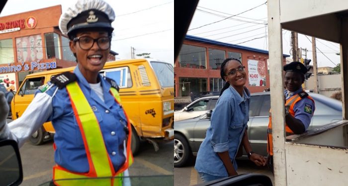 See The Pretty Daughter Of Popular Traffic Warden In Lagos (Photo, Video)