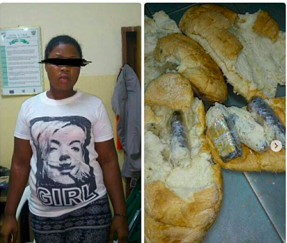 20-Year-Old Caught With Cannabis Hidden In Bread Meant For Prisoners (Photo)