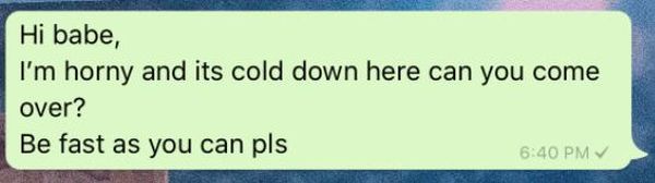 Guys!! Imagine The Girl That Have Been Avoiding You Sent You This Message, What Will You Do?