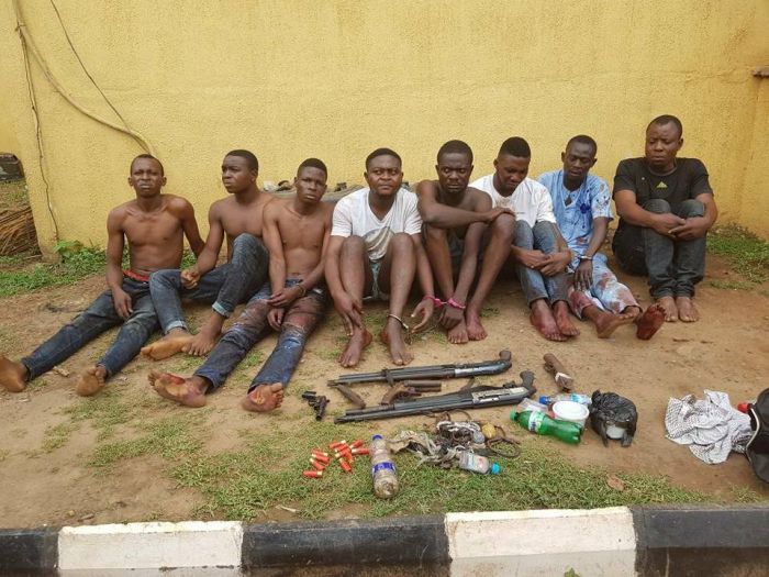 Police Arrest 8 Cultists Over Clash Between 2 Different Confraternities (Photo)