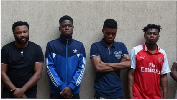 Six 'Yahoo' Boys Arrested By EFCC At Their Hideouts In Abuja