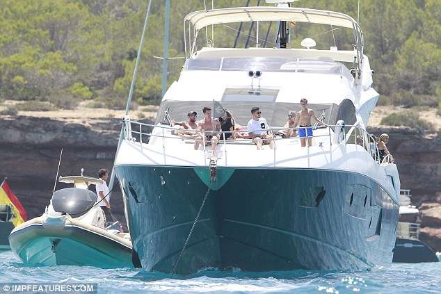 Lionel Messi Enjoys Break In Ibiza With Family (See Photos)