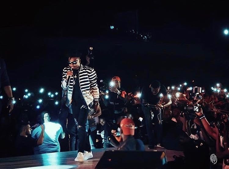 See How Dj Kaywise, Davido, Zlatan Ibile Shut Down Ibadan At Mayorkun's Concert (Photos / Video)