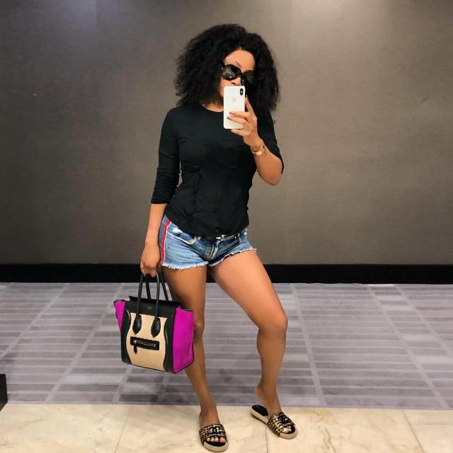 Onbecoming Nicki Minaj - Fans Accuse Toke Makinwa Of Plastic Surgery