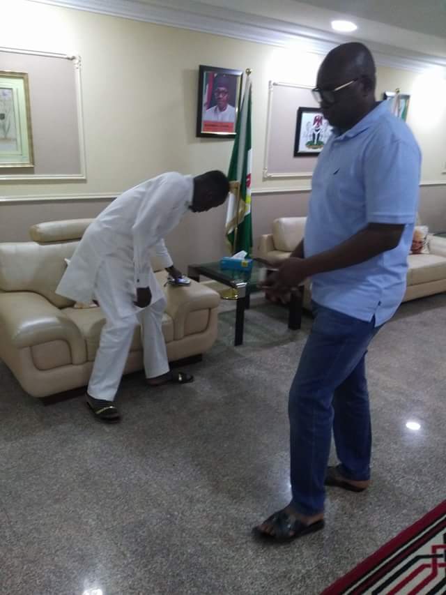 Fayose Prevents Arrest Of Apostle Suleiman (Video, Pics)