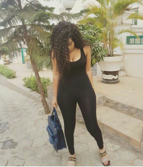 Curvy Actress, Onyii Alex Stuns In Body Hugging Jumpsuit (Photos)