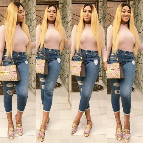 Actress Rukky Sanda Steps Out In Gucci Combo For Omotola Jalade's Birthday Getaway (Photos)