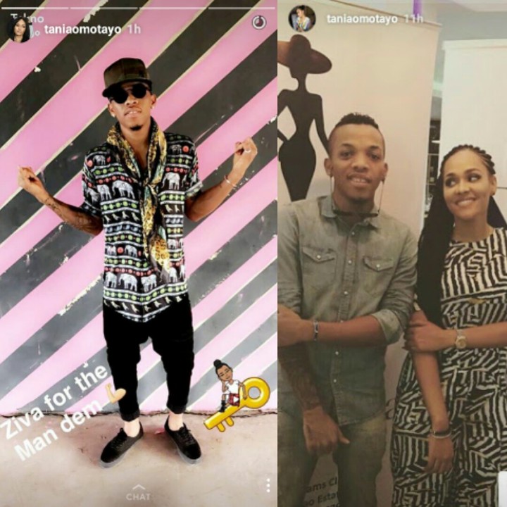 Tekno Modelling For Wizkid's Ex-Girlfriend, Tania Omotayo (Photos)