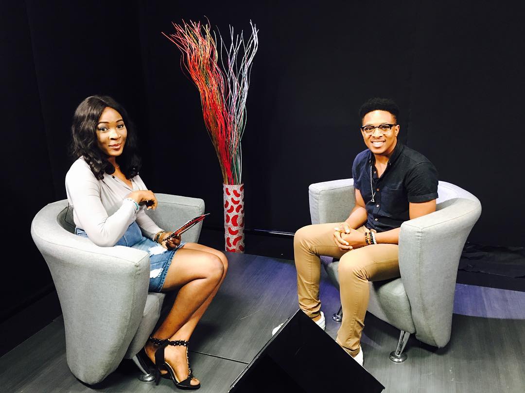 Photos From The Media Tour Of Former #BBNaija Housemates Jon And Ese