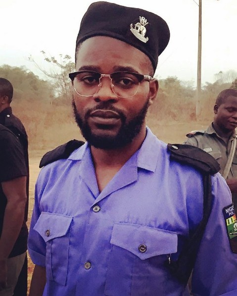 Falz Pictured Wearing A Police Uniform (Photos)