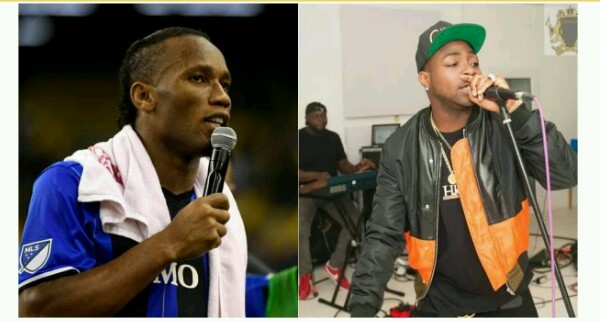 Drogba Reacts After Davido Announced He is Building a House For Utibe, A Boy Fan (Pics)