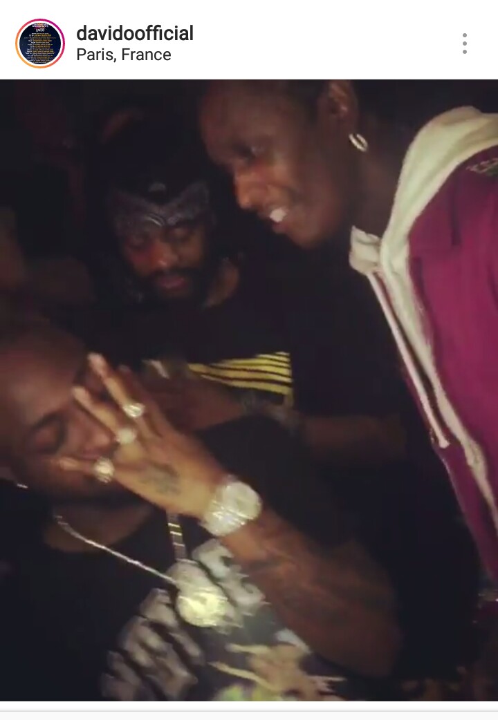 Davido Sited With Young Thug At A Club In Paris (Video, Photos)