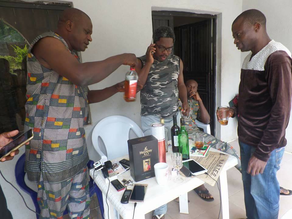 See What Governor Fayose's Aide Did After Sheriff Lost At Supreme Court (Photos)