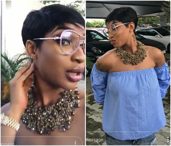 Tonto Dikeh Shows Off Her New Look (Photos)