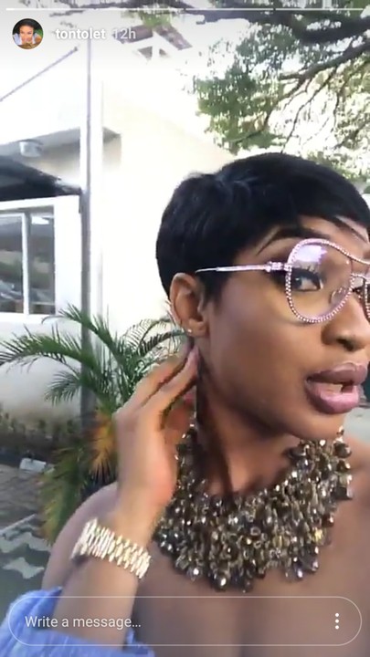 Tonto Dikeh Shows Off Her New Look (Photos)