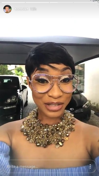 Tonto Dikeh Shows Off Her New Look (Photos)