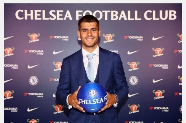 Chelsea Signs Morata From Real Madrid For A Club Record Fee Of £70m (Photos)