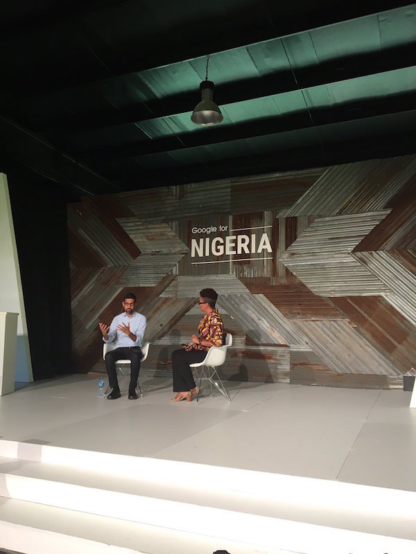 Google CEO, Sundar Pichai Visits Nigeria (Photos)