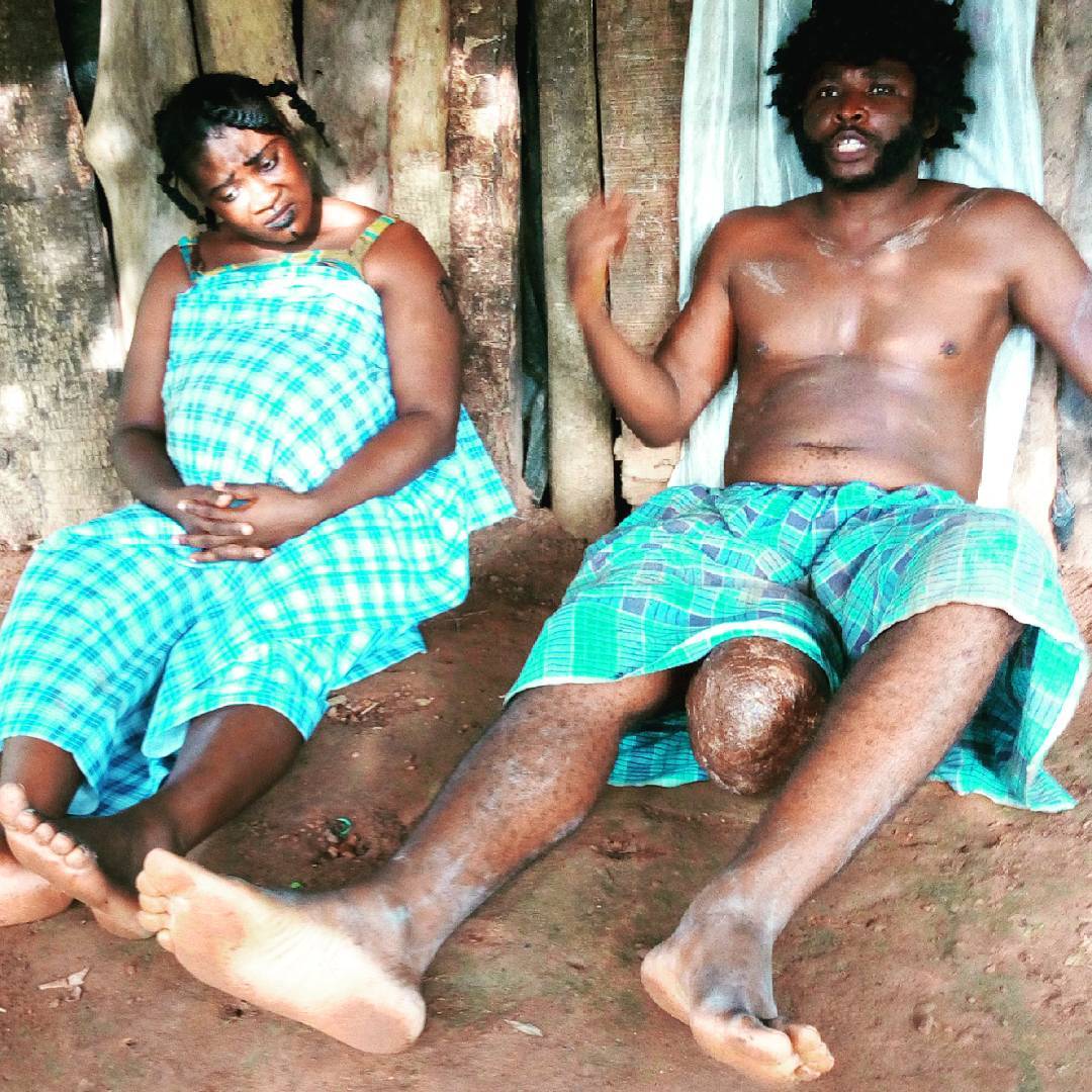 Mercy Johnson On Set With Her Daughter (Pictures)