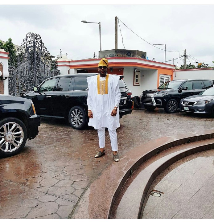 10 Times E-Money Stunned In Native Attire (Photos)