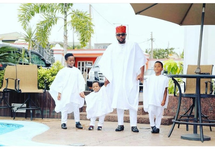 10 Times E-Money Stunned In Native Attire (Photos)