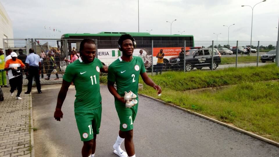 Mikel Obi, Iheanacho, Victor Moses Join Other Super Eagles For Training (Photos)