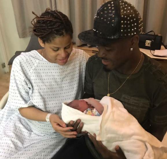 Football Star, Emenike & Ex Beauty Queen, Iheoma Nnadi, Welcome Their 1st Child (Pic)
