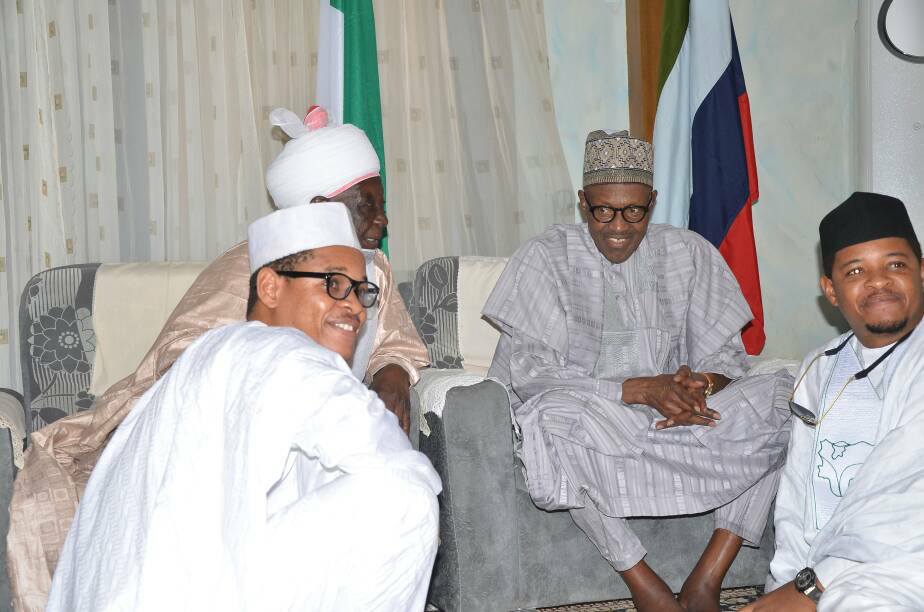 Buhari's Doppelganger Visits President In Daura (Photos)