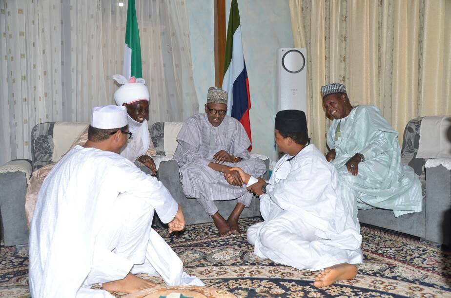 Buhari's Doppelganger Visits President In Daura (Photos)