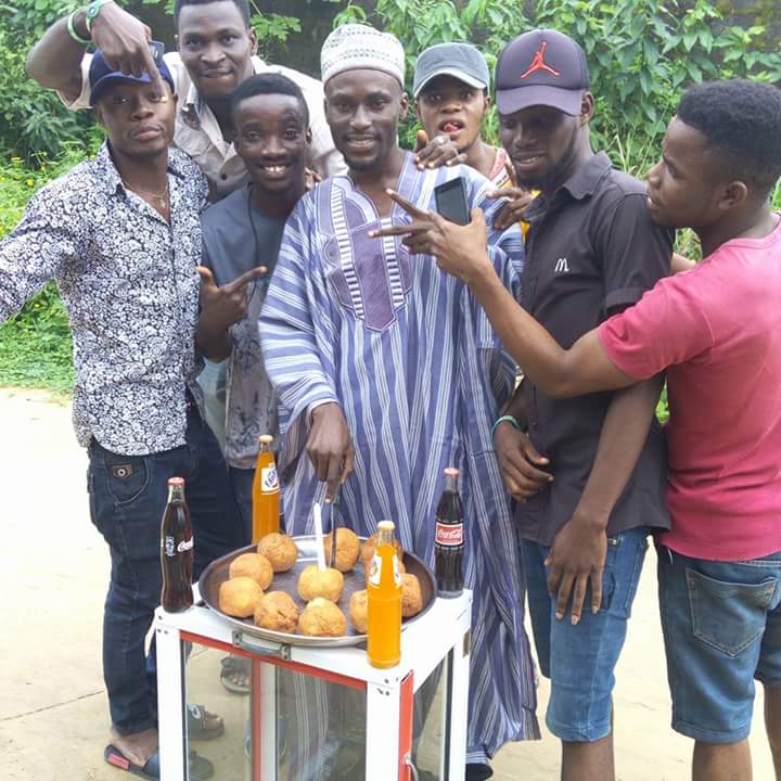 See How This Guy Celebrated His Birthday (Pictures)