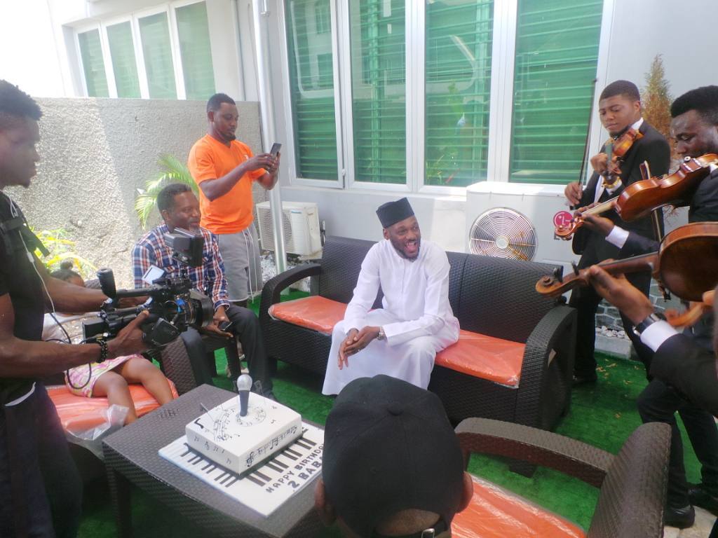 See How 2face Idibia Celebrated His 42nd Birthday (Pictures)