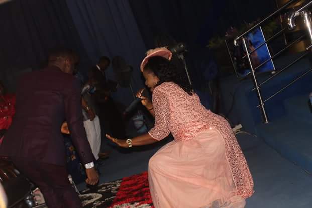 Apostle Suleman & His Beautiful Wife Dance Joyously In Church (See Adorable Photos)