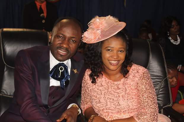 Apostle Suleman & His Beautiful Wife Dance Joyously In Church (See Adorable Photos)