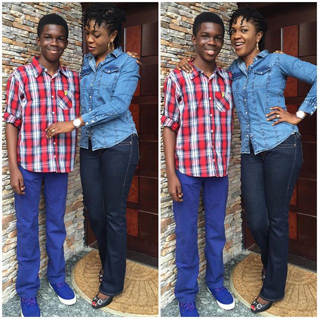 Actress Omoni Oboli Celebrates Mothers' Day With Throwback Photo Of Her Boys