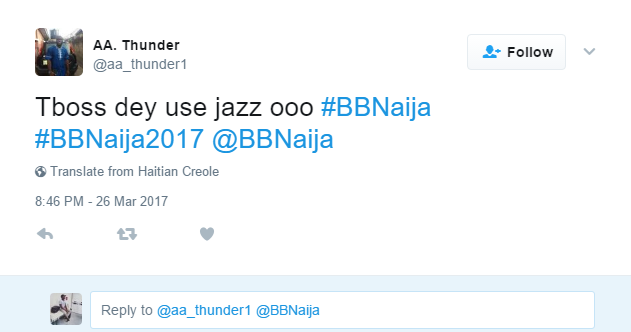 'Tboss Is The Cause, She's Using Jazz' - Nigerians React To Bassey's Eviction