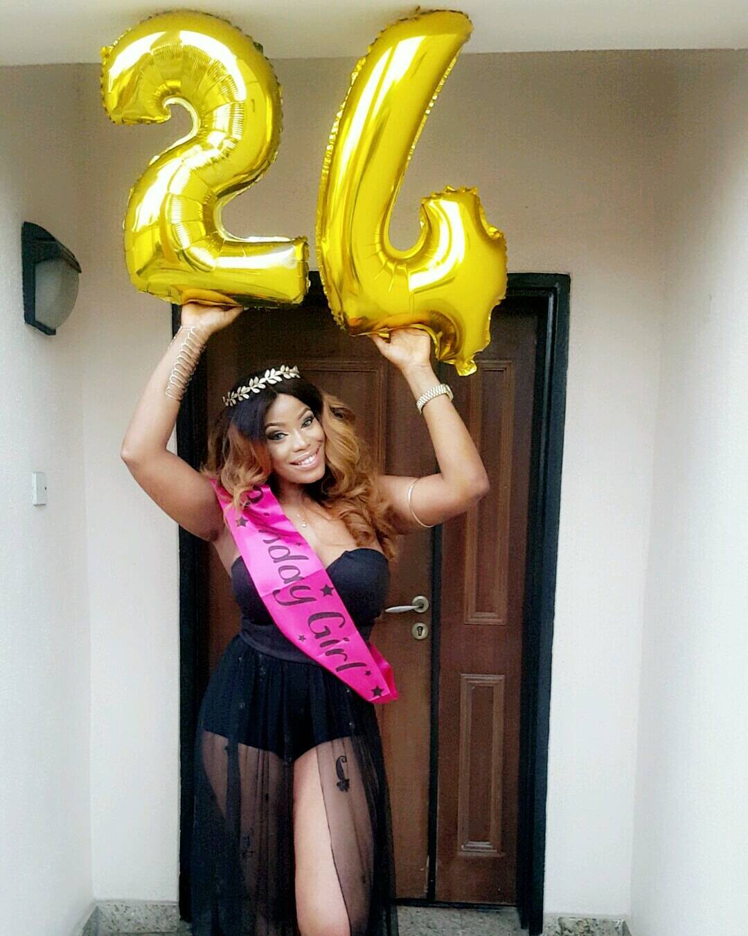 "You're Not 24, You're 38-40": #BBNaija Ese Celebrates 24th Birthday. Fans React (Photos)