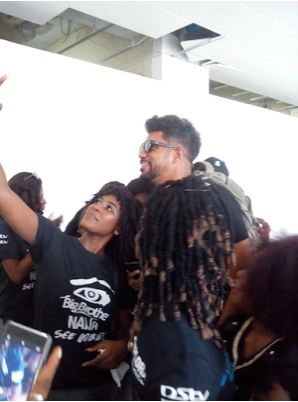 #BBNaija: Ex-Housemate, Thin Tall Tony Arrives Calabar In Style (Photos)