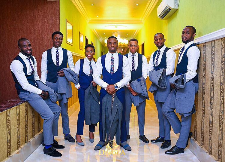 Lady Plays Groomsman Role At The Wedding Of Her Twin Brother (Photos)