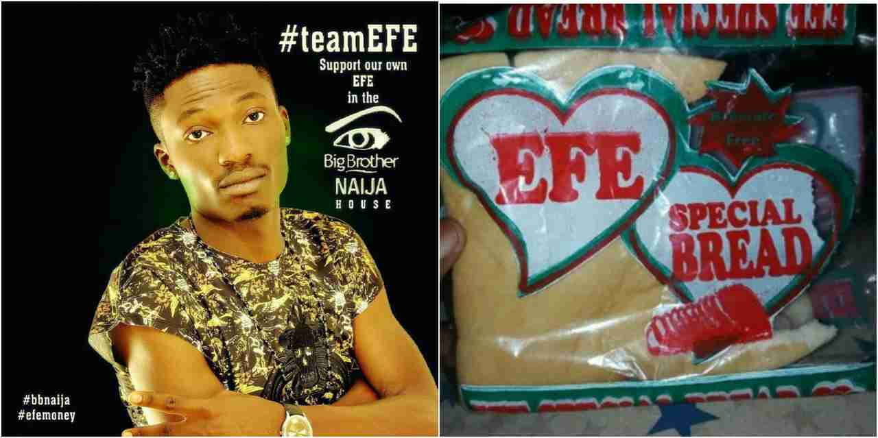 #BBNaija: 'Efe Special Bread' Hits Town (Photo)