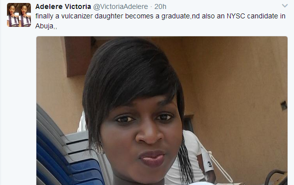 See The Daughter Of A Vulcanizer Who Is Now A Graduate (Photos)