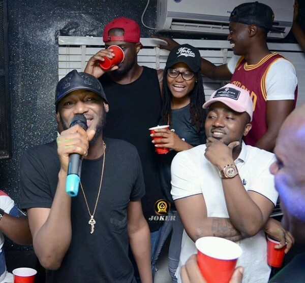 Marvis Clubs With 2Baba, Peter Okoye, Ice Prince & Denrele At Joker Club Benin (Photos)