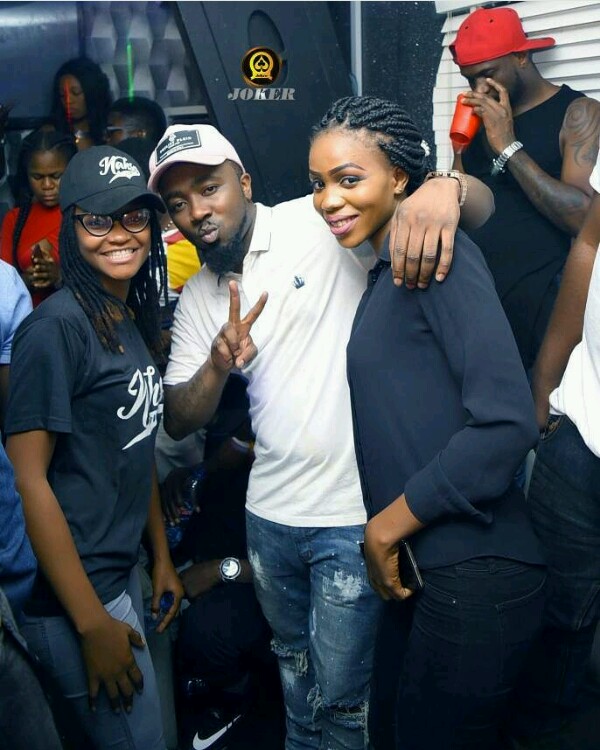 Marvis Clubs With 2Baba, Peter Okoye, Ice Prince & Denrele At Joker Club Benin (Photos)